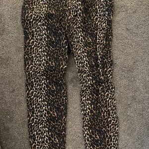 Leopard Print Pants